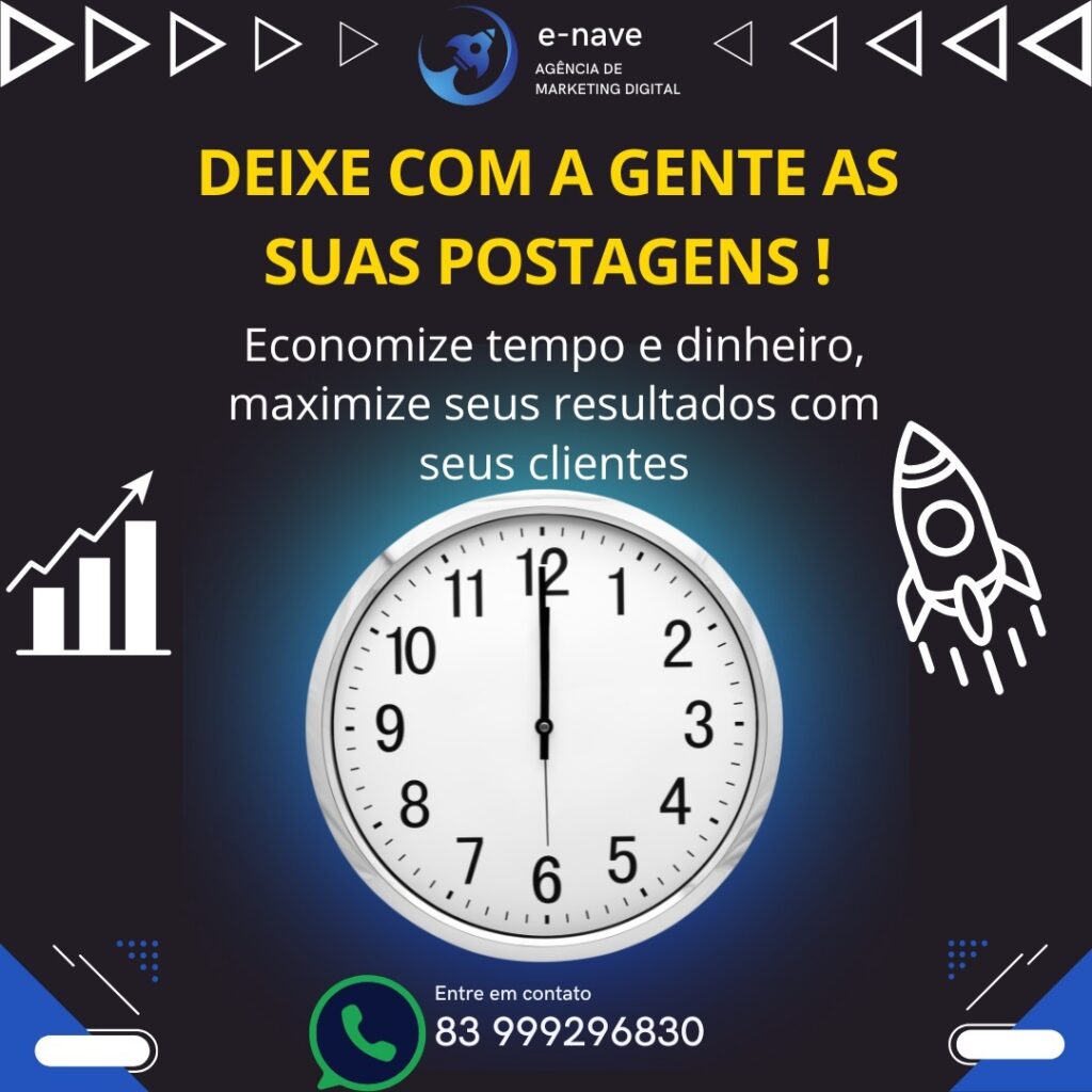 relogio e foguete